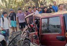 Ica: tres heridos deja violento choque entre un Tico y un vehículo en Los Aquijes
