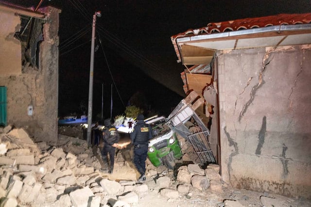 Sismo en Junín deja seis fallecidos, más de 20 heridos y graves daños en Pumpunya (FOTOS)