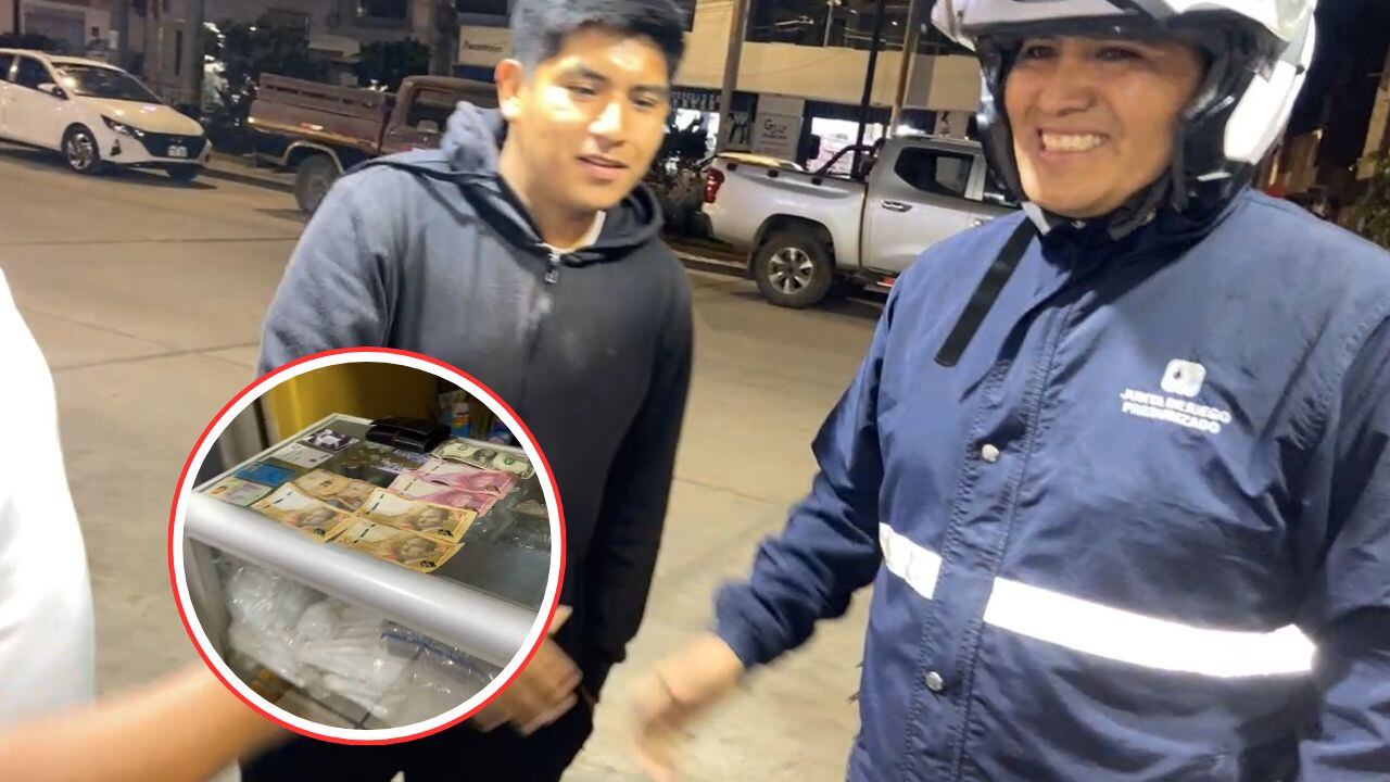 Poblador encontró documentos por inmediaciones de la avenida Virú.