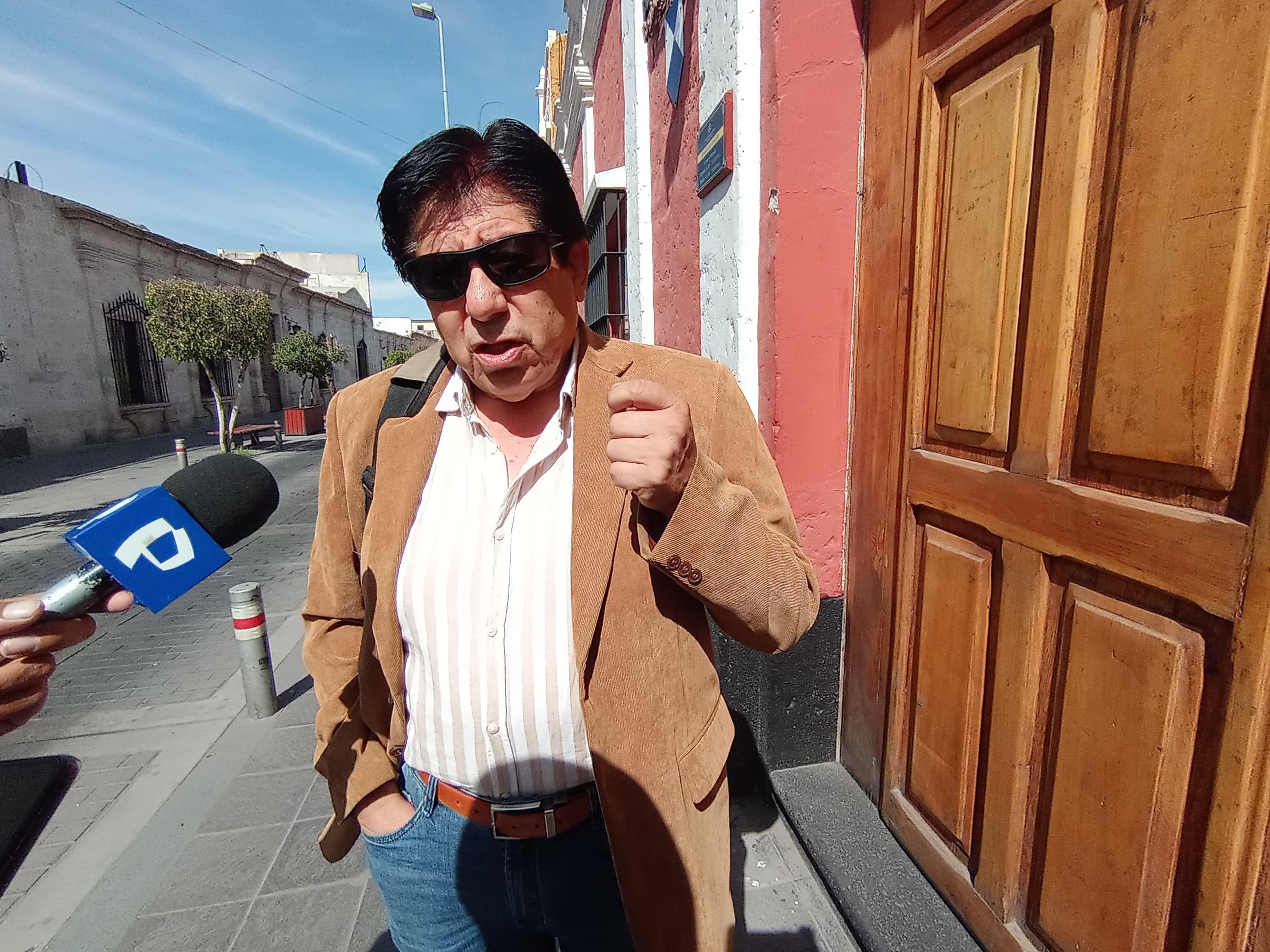 El decano del Colegio de Arquitectos de Arequipa, Juan Melgar. Foto: GEC: