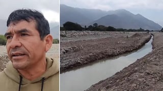 Nasca: paralizan trabajos en el río Aja tras denuncia por presunta afectación a acueductos ancestrales