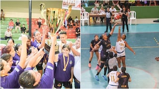 Ica: Club Medicina se consagra tricampeón de la Liga Nacional de Basketball Femenino