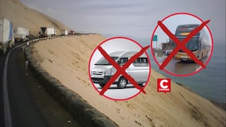 MTC prohíbe buses en el Serpentín de Pasamayo durante 2026 y 2027 por alto riesgo de accidentes
