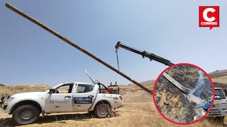 Junín: Quema de pastizales dañan redes y dejan sin energía eléctrica a usuarios