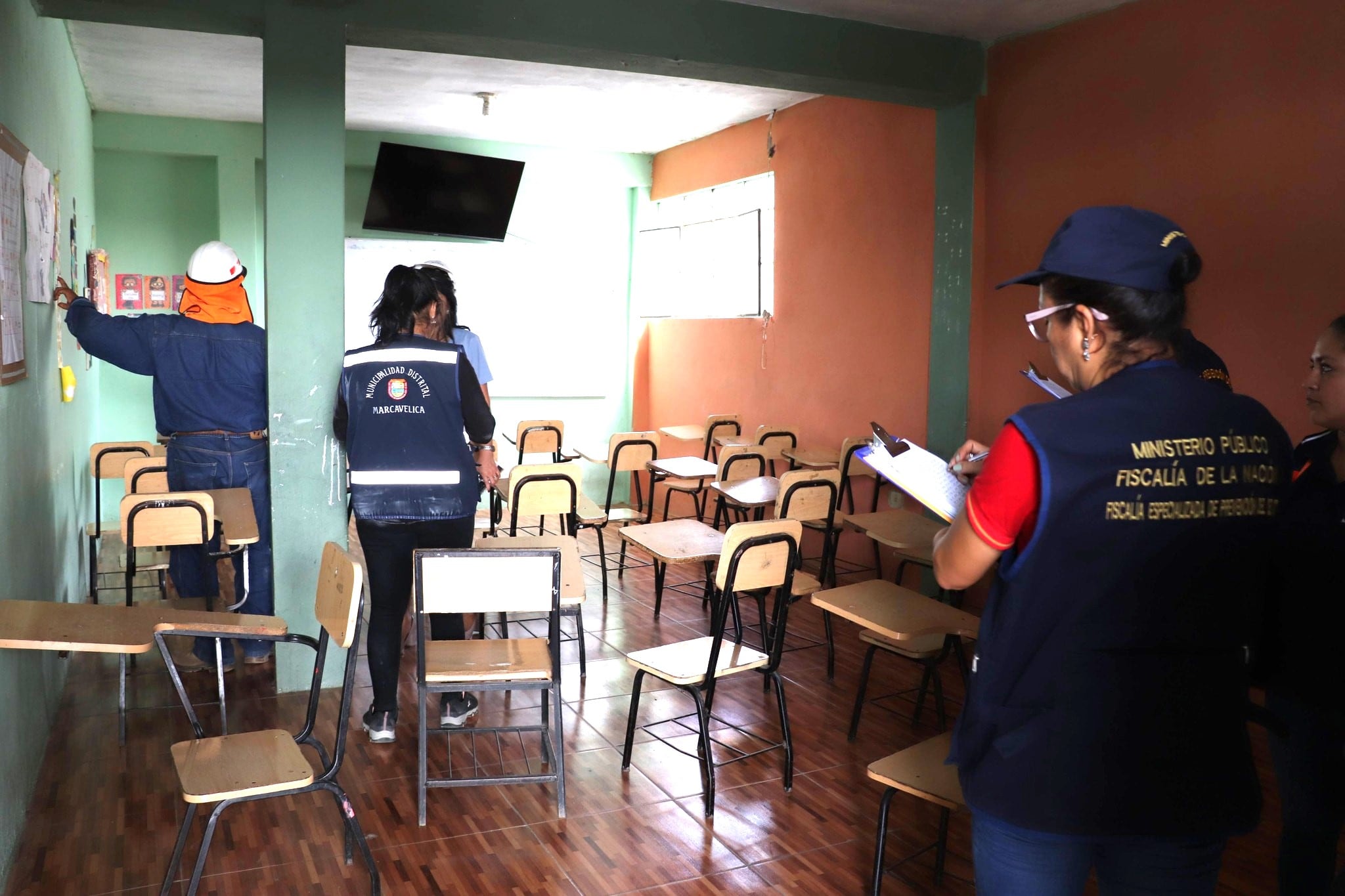 Autoridades realizaron verificación en diversos colegios