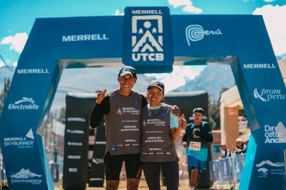 Arequipeño José Manuel Quispe hace historia al coronarse tetracampeón del Ultra Trail Cordillera Blanca. Foto: UTCB - Merrell.