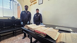 Descubren documentos coloniales en el Archivo Regional de Arequipa