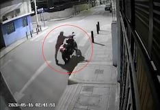 Chincha: cámara capta a encapuchado huyendo con motocicleta robada