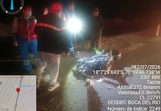 Tacna: Motociclista muere al chocar con camioneta en la Panamericana Sur