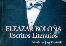 Producción literaria de Eleazar Boloña