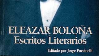 Producción literaria de Eleazar Boloña