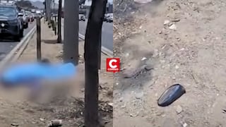 San Borja: motociclista pierde la vida tras accidente en Panamericana Sur cerca al puente Pentagonito