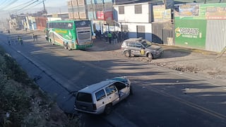Tragedia en Arequipa: Choque frontal en Apipa deja un muerto y dos mujeres heridas (VIDEO)