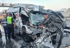 Piden 9 meses de prisión preventiva para conductor de miniván que chocó contra camión en VES