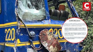PeruRail se pronuncia tras accidente en Cusco y confirma activación de protocolos de emergencia