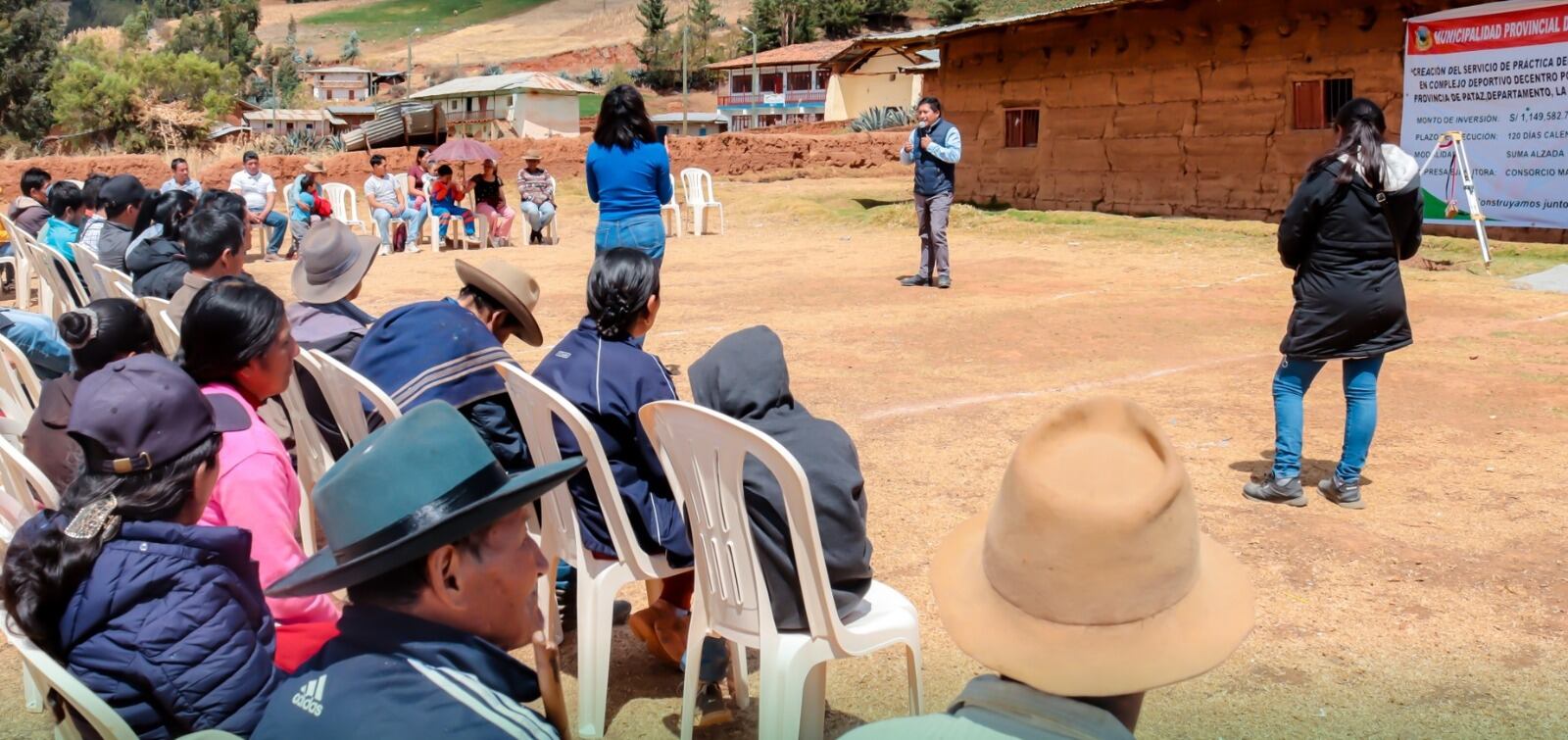 Alcalde provincial de Pataz, Aldo Carlos Mariños, destaca que se invertirá más de un millón 300 mil soles.