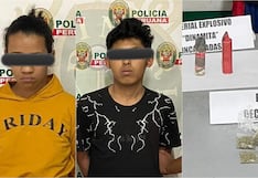 Pisco: caen con pistola, explosivos, drogas y estarían involucrados en asesinato