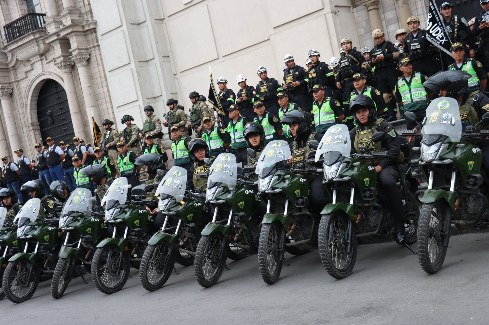 Operativo busca reforzar la seguridad vial y prevenir accidentes durante los días de mayor tránsito en el país. (Foto: Gestión del Riesgo de Desastres de la MML/X)