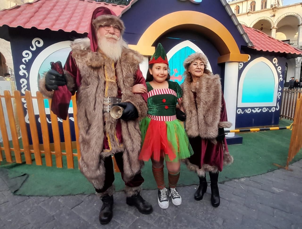 Arequipa en modo Navidad. Foto: Fanny Arotaipe.