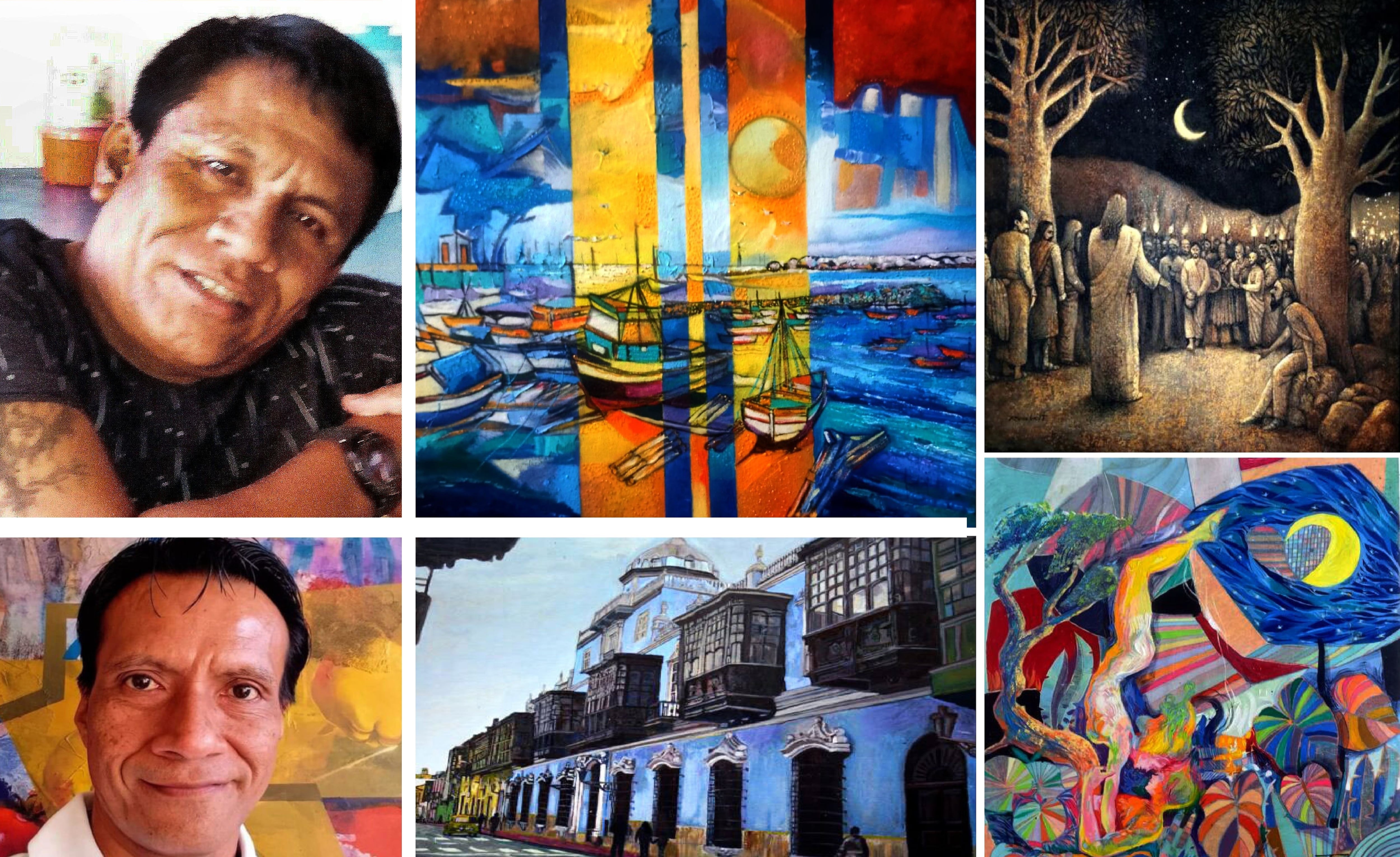 Asisten cuarenta y ocho consagrados artistas plásticos del norte del país. (Foto Composición)