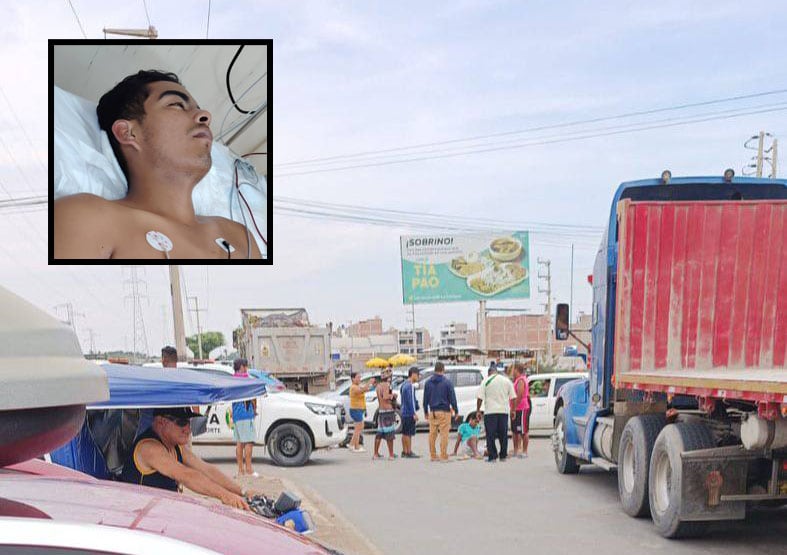 Accidente sucedió entre vía de Evitamiento y la Prolongación Bolognesi.