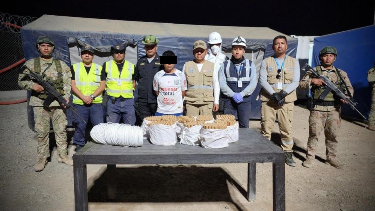 El operativo se realizó en el Puesto de Control Calquiche, ubicado en Chagual, en el distrito de Pataz.