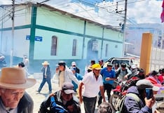 La Libertad: Pobladores y ronderos protestan en comisaría de Otuzco por doble crimen