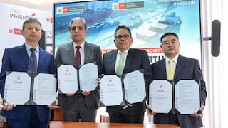 Perú firma contrato para nuevo puerto de San Juan de Marcona por US$405 millones