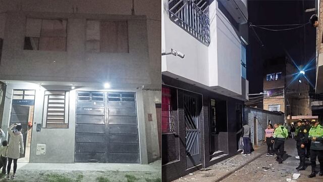 Extorsionadores atacan tres casas con explosivos, en Trujillo