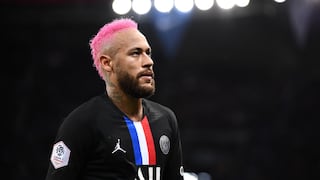 Neymar y su nuevo look en PSG: apareció con el cabello color rosa 