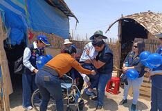 Voluntarios del Rotary Club Real Ica apoyan a joven con discapacidad severa en La Tierra Prometida