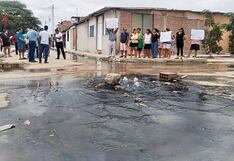 Colapsan desagües en Piura y Veintiséis de Octubre