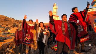 Puno: el mundo andino recibió con algarabía el año 5 mil 531