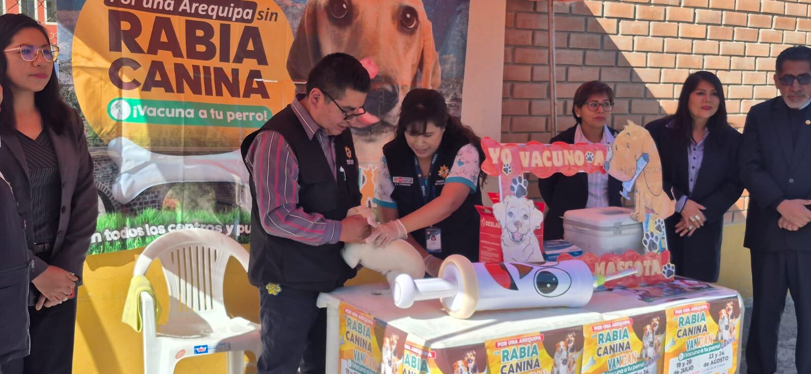 Salud planea vacunar a 300 mil canes contra la rabia en provincias de Arequipa. Foto: GEC