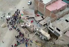 Camión cae sobre vivienda en Chosica y deja al menos dos fallecidos y varios heridos