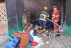 Piura: Incendio arrasa con una vivienda en Los Titanes