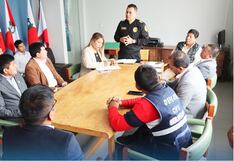 Pisco: reunión de autoridades ante el incremento de asesinatos, extorsión e inseguridad