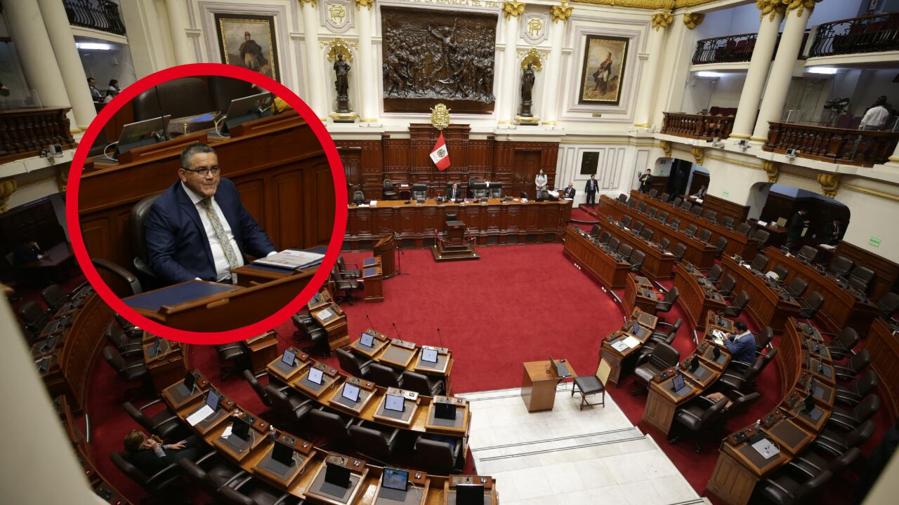 Interpelación al ministro del Interior José Santiváñez. Foto: César Bueno @photo.gec