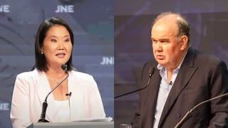Keiko Fujimori y Rafael López-Aliaga continúan en la cima