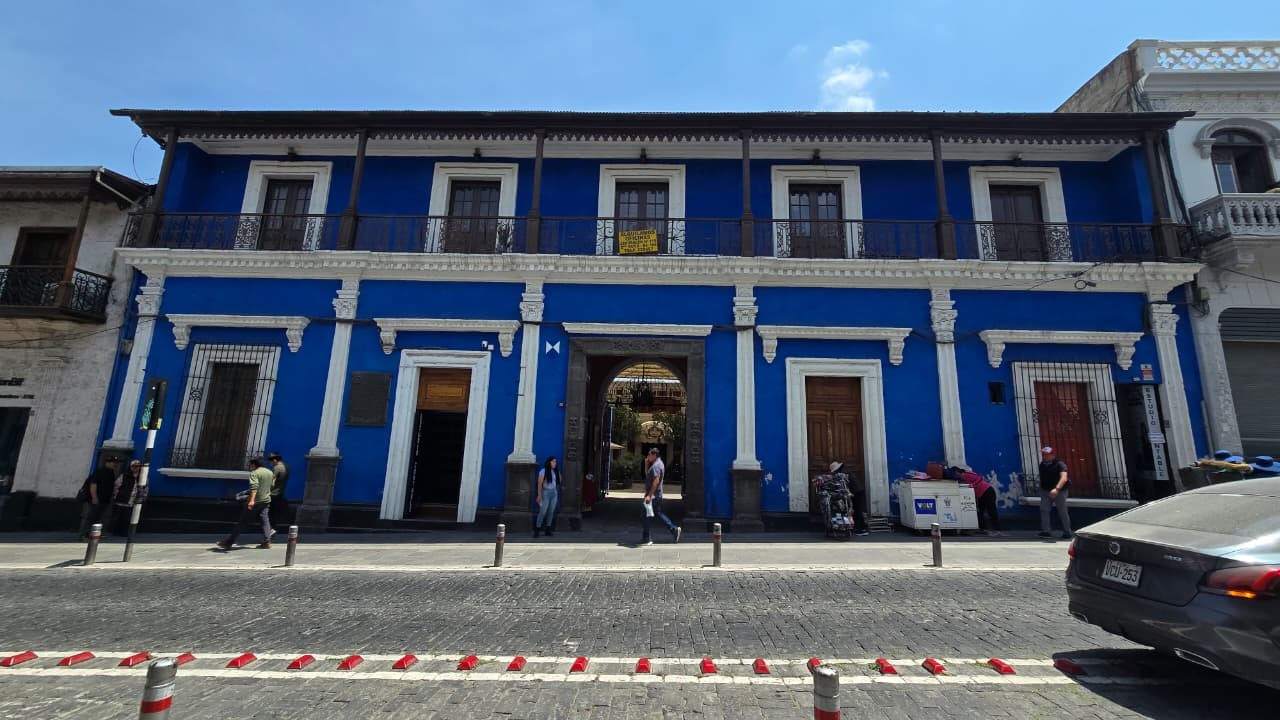 Jerusalén, la antigua calle de Los Nobles de Arequipa. (Foto: Yunsu Pariapaza/@photo.gec)