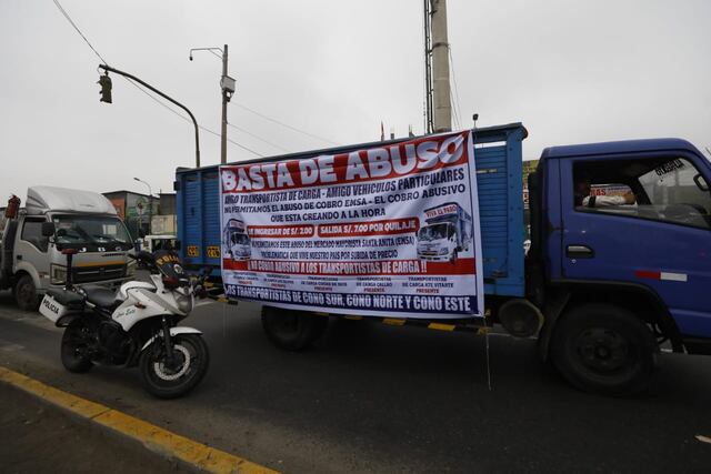 Exteriores del mercado mayorista de Lima. Comerciantes acatando paro por 48 horas. Foto: Piko Tamashiro/GEC