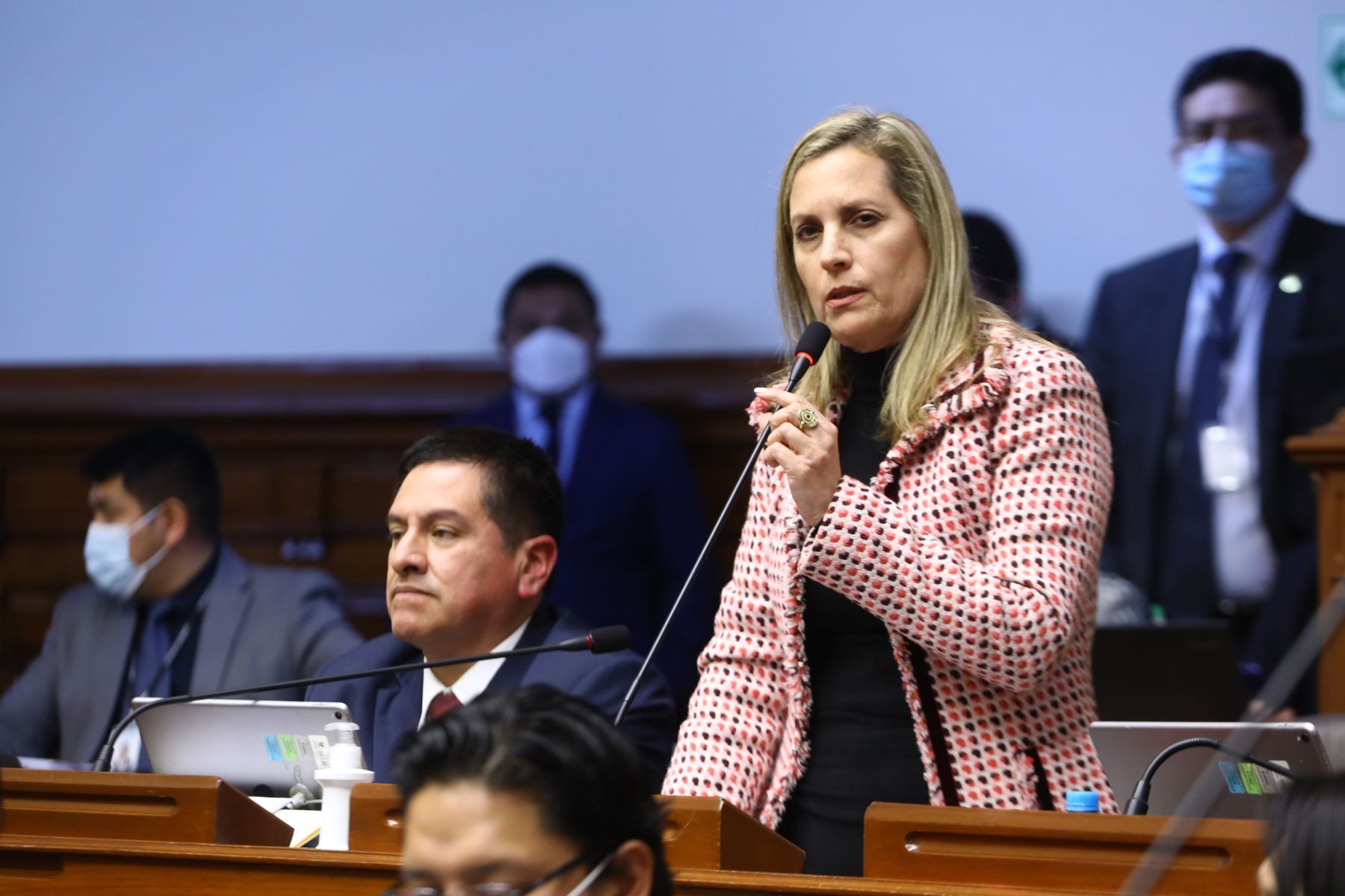 María del Carmen Alva aseguró que el cuestionado bono data de hace 50 años./ Foto: Andina