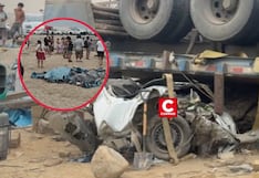 Huacho: tráiler aplasta minivan y deja 5 muertos incluyendo madre con su bebé en la Panamericana Norte