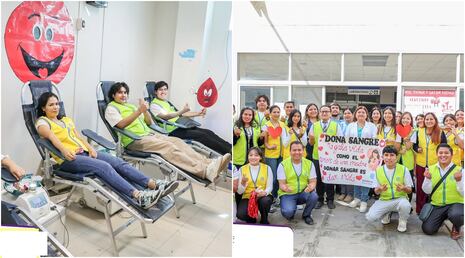 Campaña de donación de sangre fortalece abastecimiento del Hospital Regional de Ica