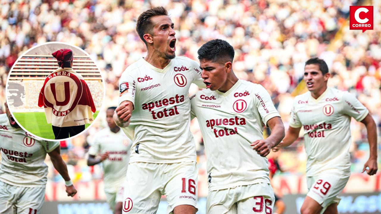 Universitario de Deportes presenta su nueva camiseta para celebrar su centenario.