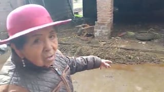 Más de 120 cuyes y cebada se pierde en inundación de viviendas en Chupaca