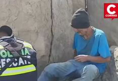 Chosica: Hombre desaparecido es hallado tras cuatro días atrapado en cerro de Huampaní