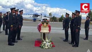 Restos de suboficial fallecido en el Vraem llegan a Jauja entre pedidos de justicia
