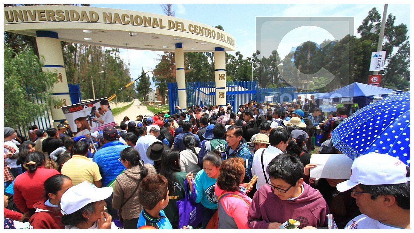 Entérate de la lista de ingresantes a la Universidad Nacional del Centro del Perú