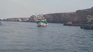 Los pescadores de Arequipa se enfrentan por erizo